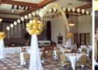Фото с примерами украшения шарами свадебного зала Свадебные шары купить